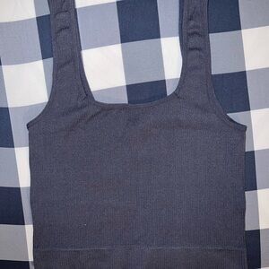 Justify Navy Blue Crop Top